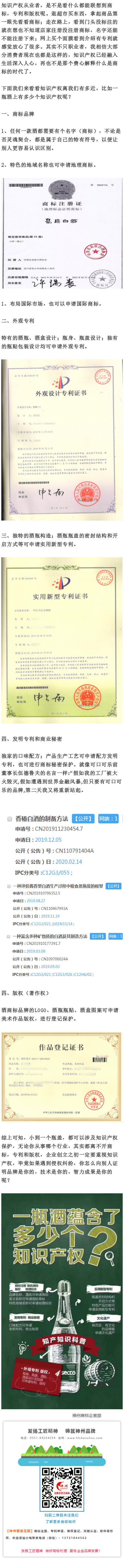 你知道一瓶酒有多少個知識產(chǎn)權(quán)嗎？