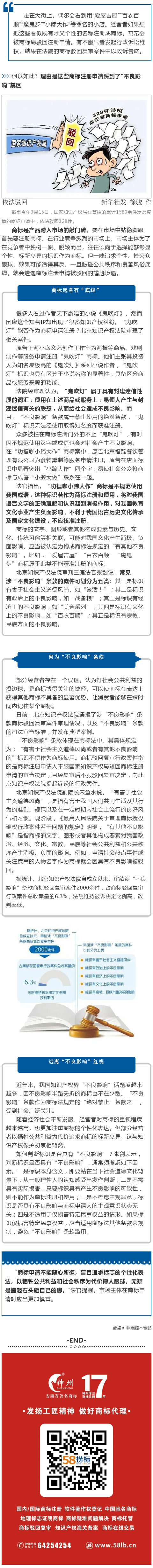 商標(biāo)起名有“底線”，這個“禁區(qū)”不能采